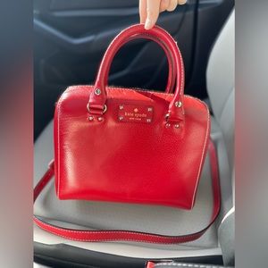 Kate Spade Red Leather Purse